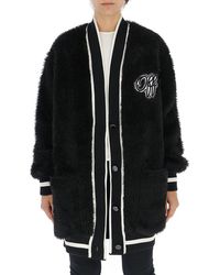 off white varsity cardigan