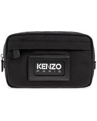 KENZO - Belt Bag With Logo, - Lyst