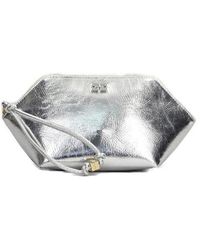 Ganni - Bou Zipped Clutch Bag - Lyst