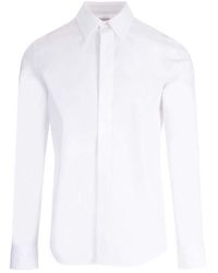 Alexander McQueen - White Classic Poplin Shirt - Lyst