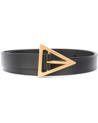 Bottega Veneta - Signature Triangular Buckle Belt - Lyst