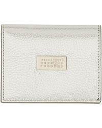 MM6 by Maison Martin Margiela - Numeric Logo Plaque Bifold Wallet - Lyst