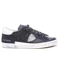 Philippe Model - Prsx Lace-Up Sneakers - Lyst