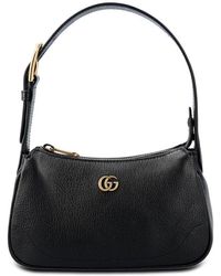 Gucci - Aphrodite Mini Leather Shoulder Bag - Lyst