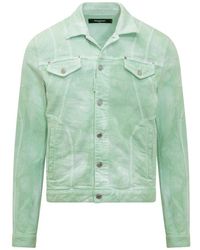 DSquared² - Long-sleeved Button-up Jacket - Lyst