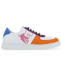 Etro - Colour-blocked Lace-up Sneakers - Lyst