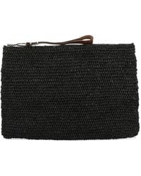 IBELIV - Ampy Woven Zipped Clutch Bag - Lyst