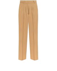 Forte Forte - Trousers With Wool Finish - Lyst