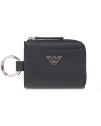 Emporio Armani - Wallet With Keyring - Lyst