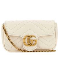 Gucci - GG Marmont Matelassé Super Mini Shoulder Bag - Lyst