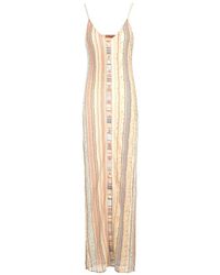 Missoni - Zig Zag Lamé Fret Sleeveless Dress - Lyst