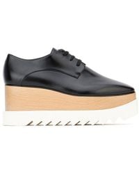 Stella McCartney - Elyse Lace-Up Platform Shoes - Lyst