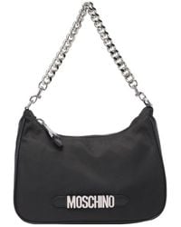 Moschino - Logo Hobo Bag - Lyst