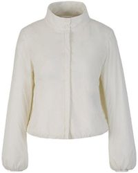 Herno - Cropped Padded Jacket - Lyst