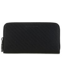 Givenchy - Logo Detailed Zipped Long Wallet - Lyst