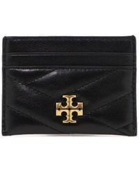 Tory Burch Kira Chevron-quilted Cardholder in Pink | Lyst