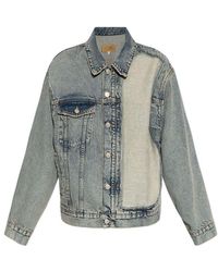 MM6 by Maison Martin Margiela - Denim Jacket - Lyst