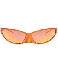 Balenciaga - Eyewear Wrap-around Sunglasses - Lyst