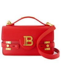 Balmain - B-Buzz 24 Logo Detailed Shoulder Bag - Lyst