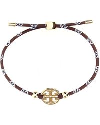 Tory Burch - T Monogram Miller Slider Bracelet - Lyst