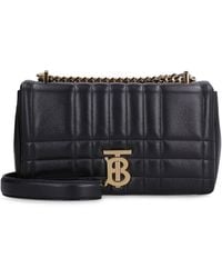 Burberry - Quilted Leather Lola Mini Bag - Lyst