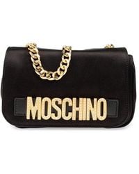 Moschino - Satin Shoulder Bag, - Lyst
