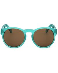 Linda Farrow - X Dries Van Noten Round Frame Sunglasses - Lyst