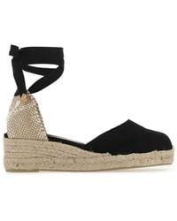 Castañer - Carina Ankle Strapped Wedge Espadrilles - Lyst