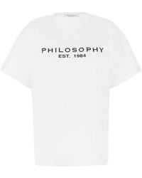 Philosophy Di Lorenzo Serafini - T-Shirt - Lyst