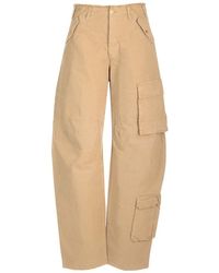 DARKPARK - Distressed Wide Leg Cargo Jeans - Lyst