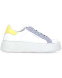 Woolrich - Round Toe Chunky Court Sneakers - Lyst