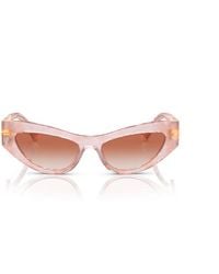 Dolce & Gabbana - Cat-eye Frame Sunglasses - Lyst