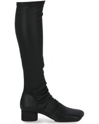 Uma Wang - Square-toe Knee-length Boots - Lyst