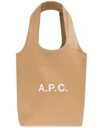 A.P.C. - Ninon Small Top Handle Bag - Lyst