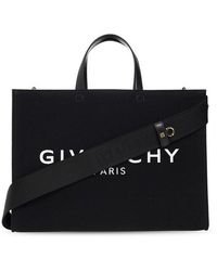 Givenchy - Logo Printed Top Handle Bag - Lyst