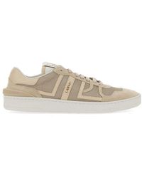 Lanvin - Clay Mesh Lace-up Sneakers - Lyst
