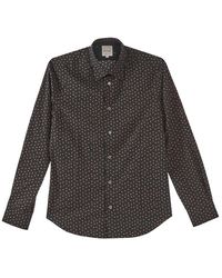 Paul Smith - All Over Pattern Printed Long-Sleeved Shirt - Lyst