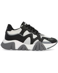 black and white versace sneakers