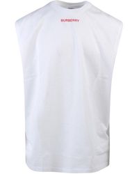 Burberry Sleeveless t-shirts for Men - Up to 65% off | Lyst