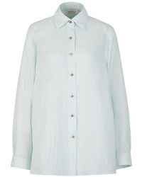 Zimmermann - Ramie Oversize Shirt - Lyst