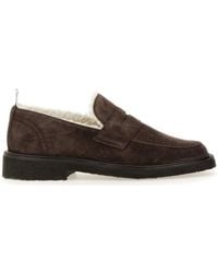 Thom Browne - Shearling-lining Penny Loafers - Lyst