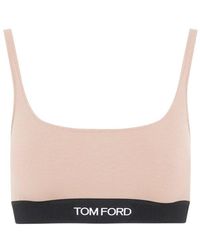Tom Ford - Logo Band Stretch Bralette - Lyst