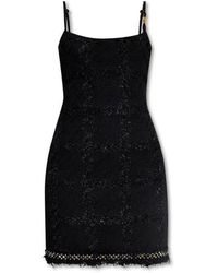Versace - Black Slip Dress - Lyst