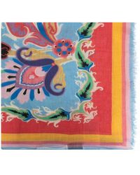 Etro - Patterned Scarf - Lyst