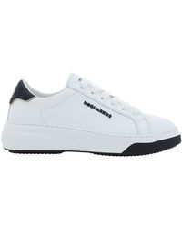 DSquared² - Logo Embossed Low-top Sneakers - Lyst