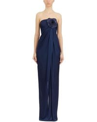Elisabetta Franchi - Long Evening Dress - Lyst