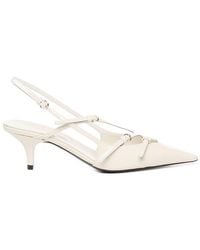 Miu Miu - Buckled Slingback Pumps - Lyst