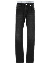 VTMNTS - Double Waisted Straight Leg Jeans - Lyst