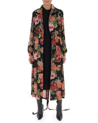 Junya Watanabe Double Layer Floral Print Dress - Multicolor
