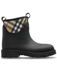 Burberry - Marsh Stamp Low Boots - Lyst